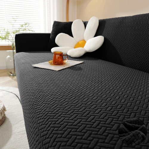 Stretch jacquard elastic sofa cover for living room, polar design, fits sofas with a snug, stylish fit from AliExpress.