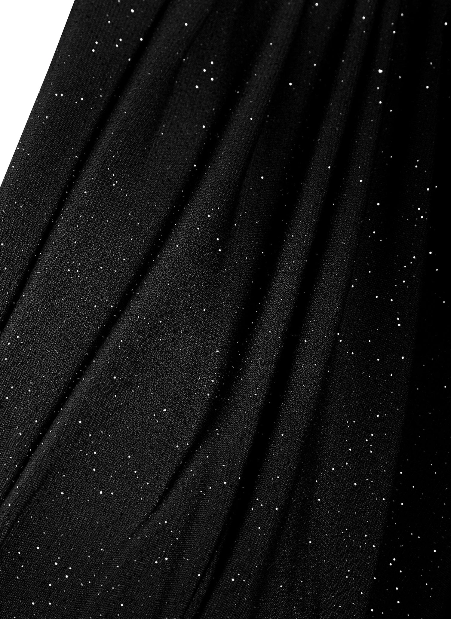 Sparkly black twist front dress by Blush Athena, featuring a fitted silhouette and elegant design for special occasions.