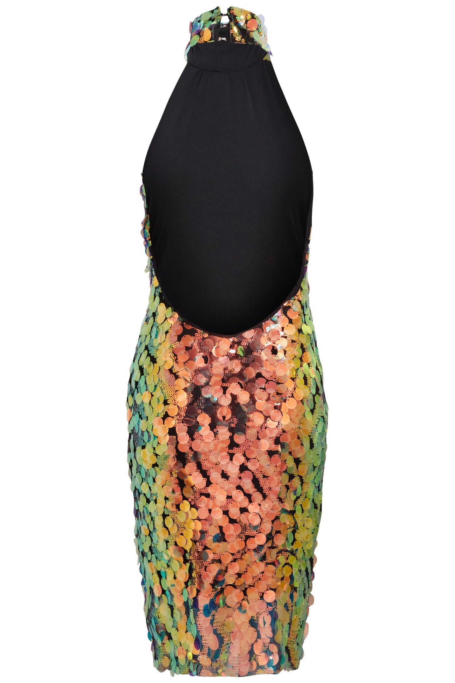 Blush Athena sequin mini dress with shimmering silver sequins, fitted style, sleeveless design, perfect for parties or special occasions.