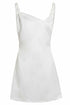 Blush Athena A-Line mini slip dress in soft fabric, featuring a flattering silhouette and subtle detailing on a neutral background.