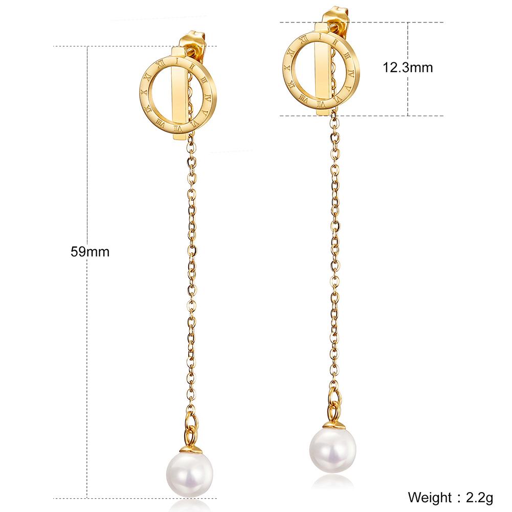 Lavender Phoebe pearl front and back dangle earrings with elegant design, featuring shiny pearls and silver hooks for sophisticated style.