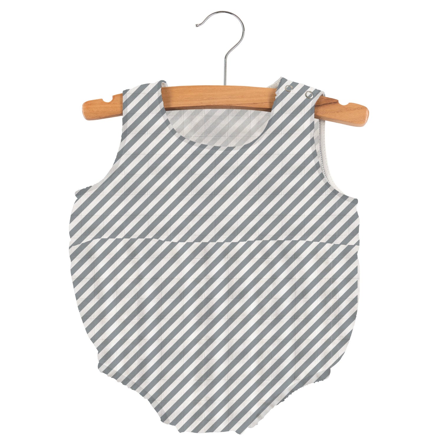Lavender Charlie Finley Stripe Bamboo Newcastle Mini Bubble for kids and babies, soft fabric with colorful stripe pattern.