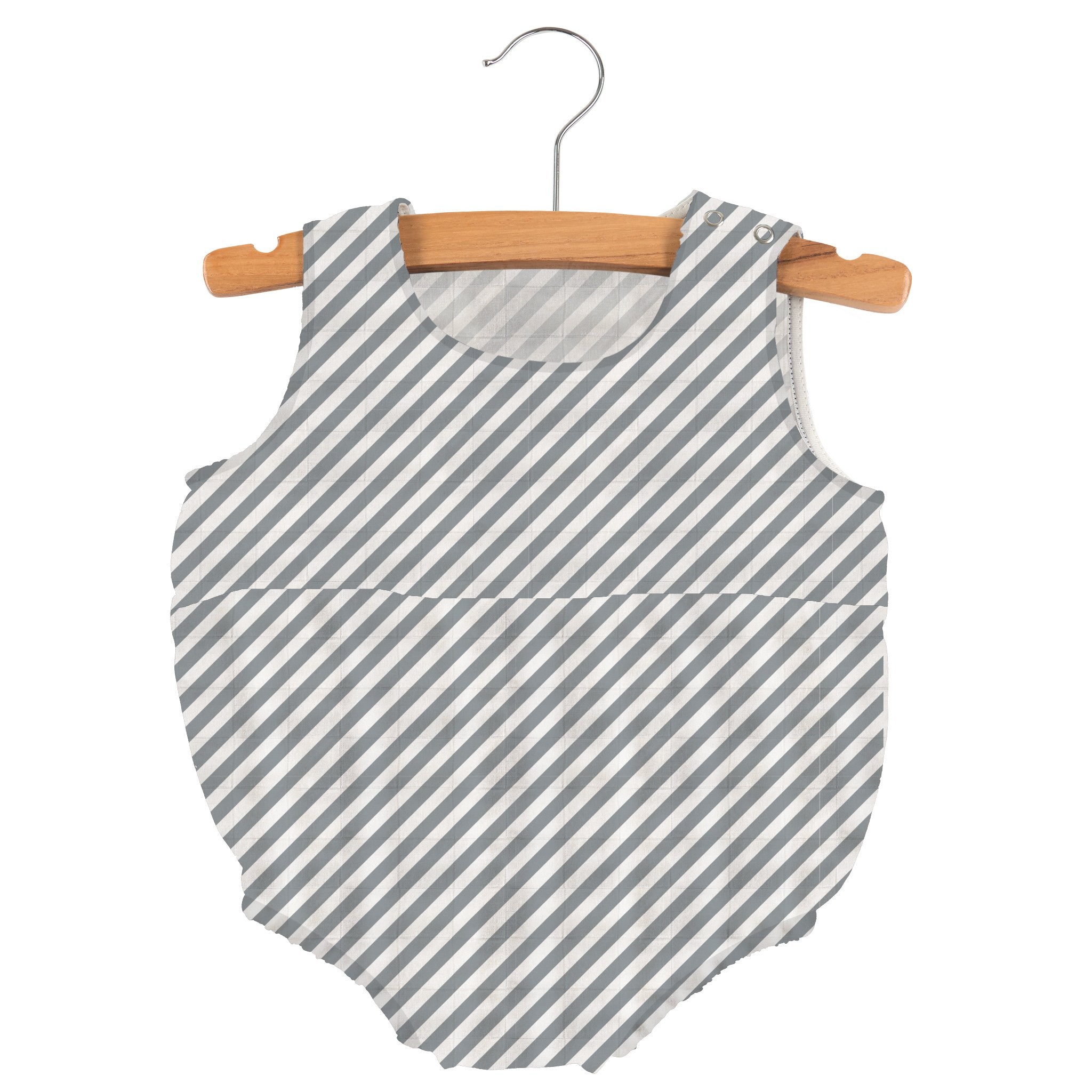 Lavender Charlie Finley Stripe Bamboo Newcastle Mini Bubble for kids and babies, soft fabric with colorful stripe pattern.