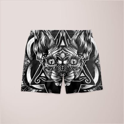 Black and white Sphynx pattern T-shirt from Sky Felix featuring a sleek, modern design with the Sphynx cat print.