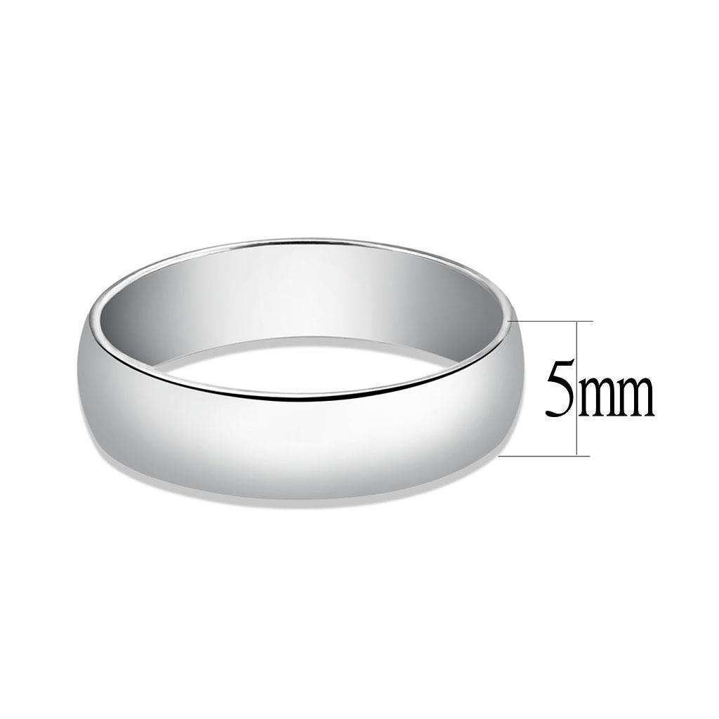 Sterling silver ring from Turquoise Tiger with a smooth, polished band, no stone, showcasing elegant jewelry design.