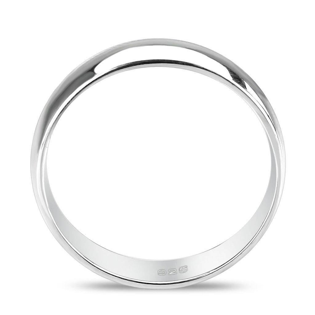 Turquoise Tiger Silver 925 sterling silver ring with a sleek, polished band and no stone, jewelry and watch accessory.