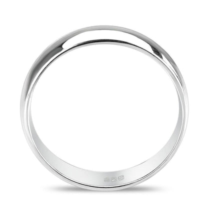Turquoise Tiger Silver 925 sterling silver ring with a sleek, polished band and no stone, jewelry and watch accessory.