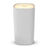 Maroon Asteria portable mini humidifier with small spray, desktop design, silent operation, and aroma essential oil compatibility.
