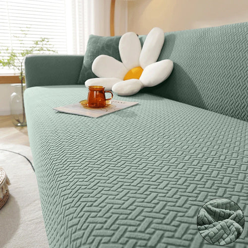 Stretch jacquard elastic sofa cover in polar fabric, designed for living room slipcovers, by AliExpress.