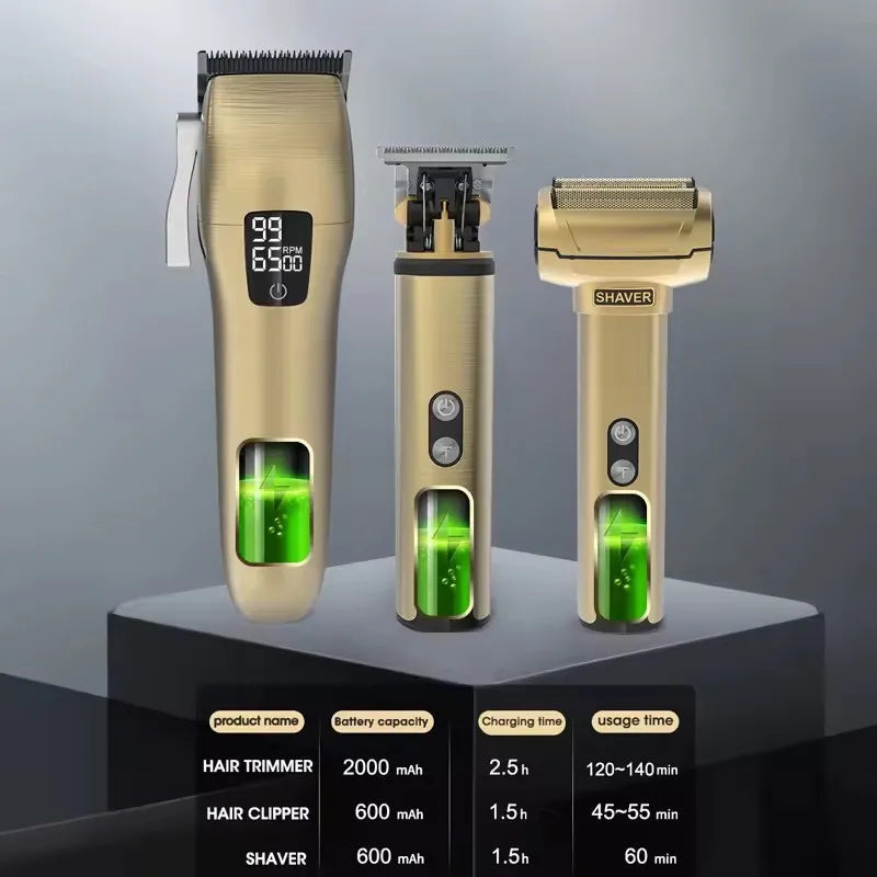 Maroon Asteria waterproof professional hair clipper and nose trimmer for precise hair grooming and trimming.