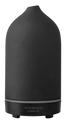 White Dione Stone Aromatic Diffuser with a sleek design, showcasing the diffuser and surrounding essential oils.