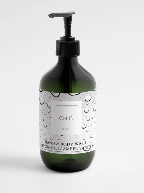 Hand &amp; Body Wash / Patchouli / Amber Vanilla by Chic by DMO