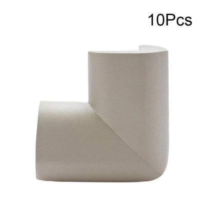 Set of 5/10 soft edge safety corner protectors for toddlers and infants, designed for home use to prevent injuries.