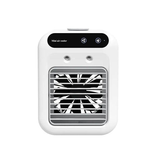 Maroon Asteria home air cooler fan with water cooling feature, portable air conditioner for indoor cooling and comfort