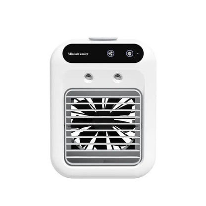 Maroon Asteria home air cooler fan with water cooling feature, portable air conditioner for indoor cooling and comfort