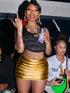 Shiny gold women&