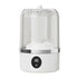 Portable Maroon Asteria mini washing machine for underwear and socks, compact home improvement appliance with a sleek design.