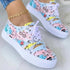 Coffee Jasper 2022 graffiti women’s sneakers with colorful street art design, casual footwear with trendy, artistic style.