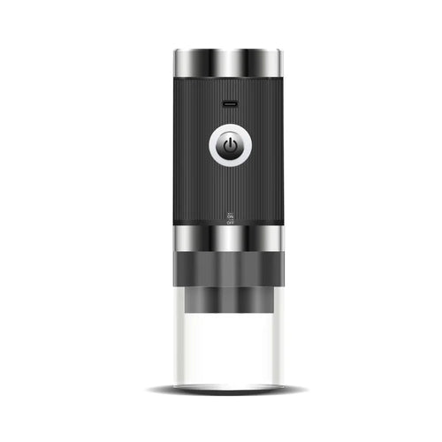 Maroon Asteria portable electric coffee grinder with USB charging, wireless design, and 1500mAh battery for kitchen use