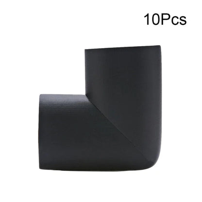 Set of 5/10 soft edge safety corner protectors for toddlers and infants, designed to prevent injuries on furniture corners.