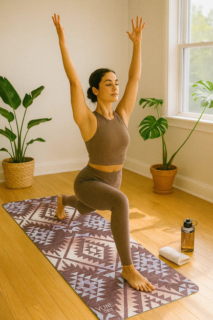 Jerome Ghost Yoga Mat – 6mm Eco-Friendly, Non-Slip &amp; Reversible | Yune Yoga