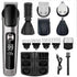 Maroon Asteria all-in-one hair trimmer and beard grooming kit with electric shaver for men, suitable for body and facial hair.