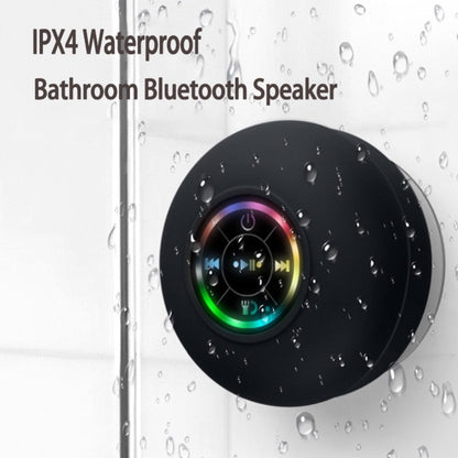 Mini Waterproof RGB Bluetooth speaker by Yellow Pandora, showing colorful LED lights and compact design for portable audio.