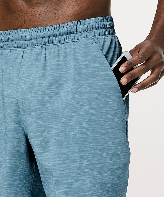 Skyblue Speed Stopper 7-inch shorts by Scorpius, featuring a comfortable fit and sporty design for active wear.