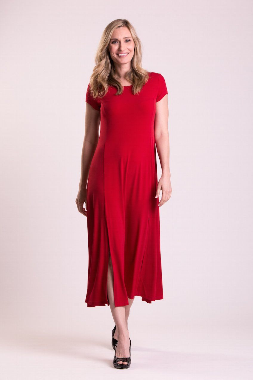 Red St. Tropez dress from Purple Mango, women&