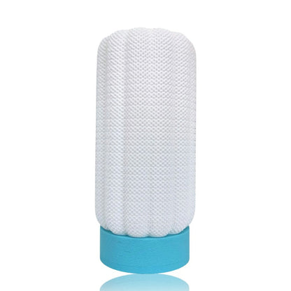 Azure Pontus Lumacore table lamp with a sleek blue design, modern lighting fixture for stylish home illumination.