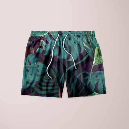 Sky Felix Tropical Leaves T-shirt featuring vibrant tropical leaf print on lightweight fabric.