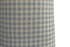 Light blue Vichy gingham fabric cut-to-order by Sky Gaia, ideal for home decor projects.