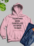 Black Jade Thalassa hoodie featuring the "Today Has Ben Cancelled" graphic print on the front.