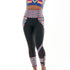 White Oliver Kayentee Cerulean Beautiful Leggings, vibrant blue activewear with a comfortable fit and stylish design.