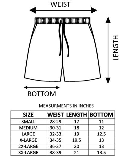 Sky Felix gold swim shorts displayed on a plain background, showcasing the shiny fabric and stylish fit for summer beachwear.