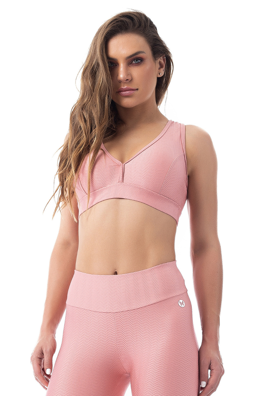 Red Medusa Zilu Sports Bra in activewear, featuring a supportive fit with breathable fabric and stylish design for workout comfort.