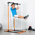 Full body pull-up station by Bigbuy with adjustable bars and exercise guide, ideal for strength training at home or gym.