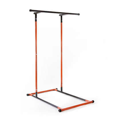 Full body pull-up station from InnovaGoods with exercise guide, suitable for home workouts and strength training.