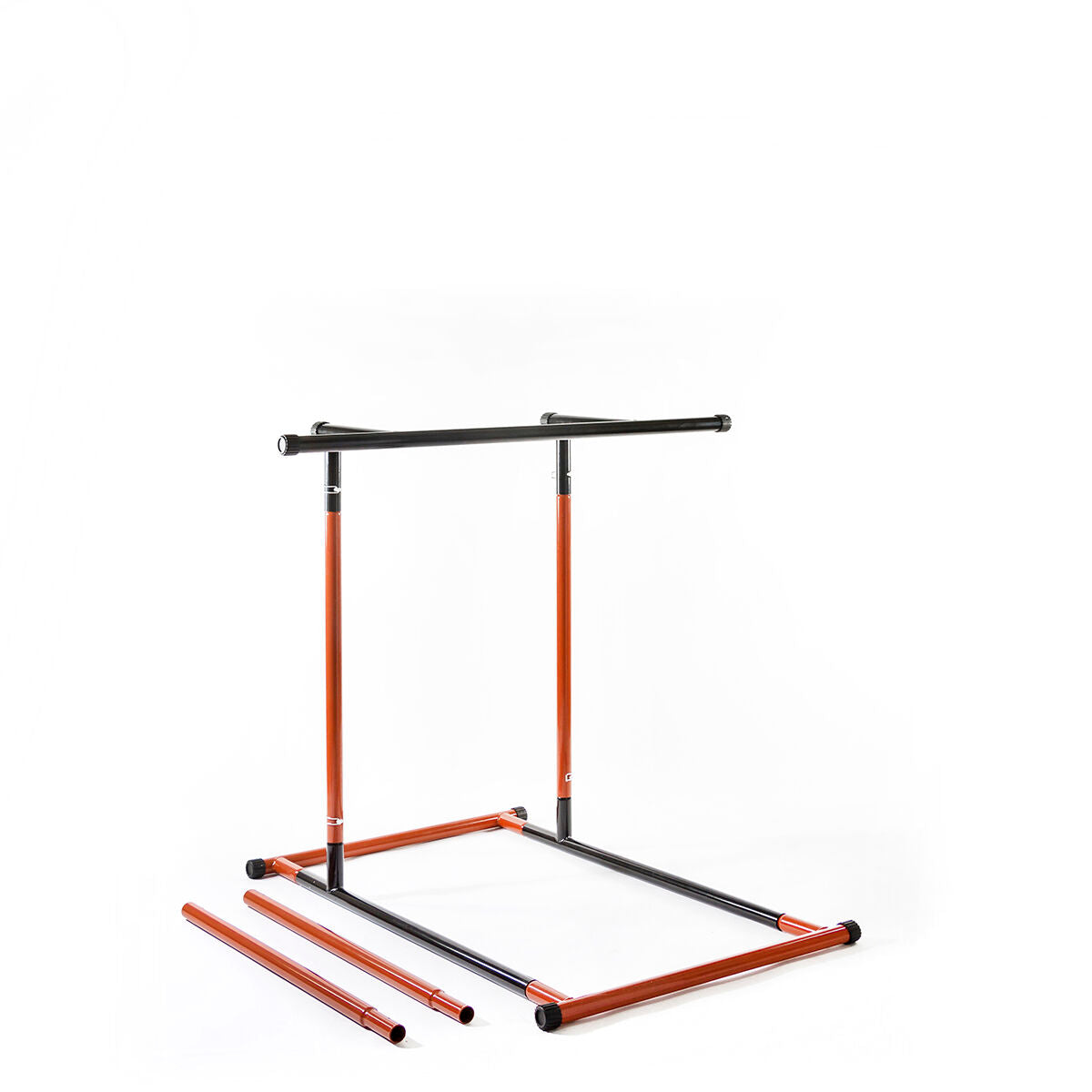 Full body pull-up station by Bigbuy with exercise guide, sturdy metal frame for home fitness and strength training.