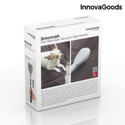 Black vacuum cleaner brush attachment for InnovaGoods Smoovah vacuum, designed for versatile cleaning tasks.