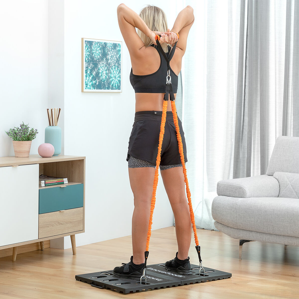 Bigbuy Gympak Max portable training system with integrated exercise guide for versatile sports and outdoor workouts.