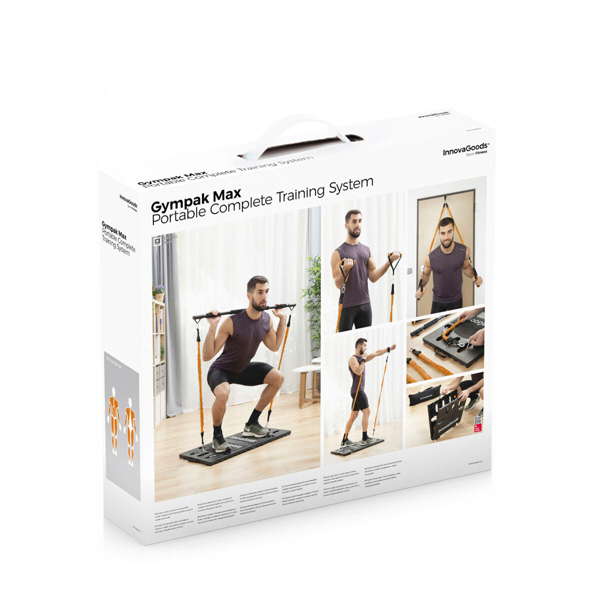 Portable Integrated Training System by Bigbuy with exercise guide, ideal for versatile home or gym workouts.