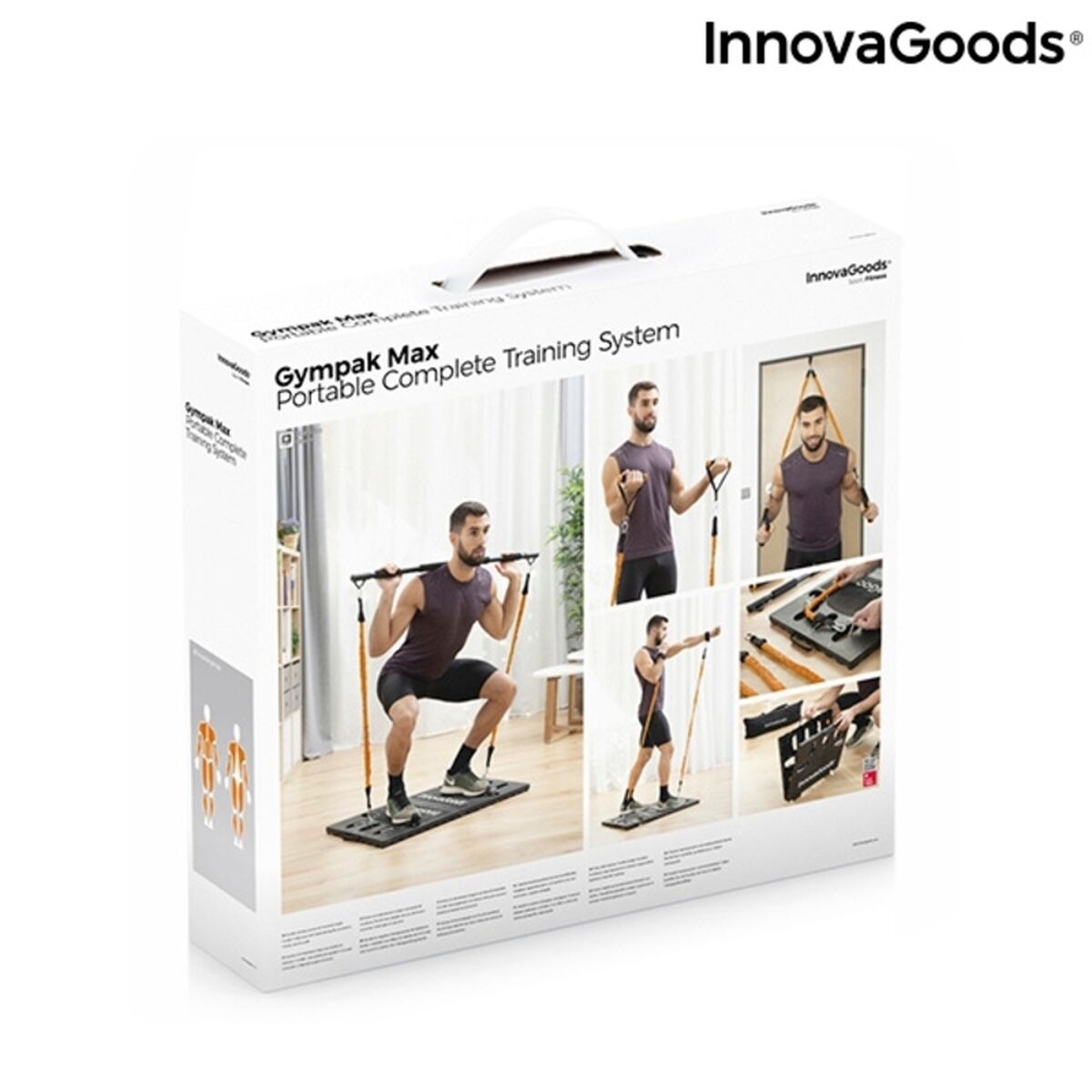 Bigbuy Gympak Max portable training system with integrated exercise guide for versatile sports and outdoor workouts.
