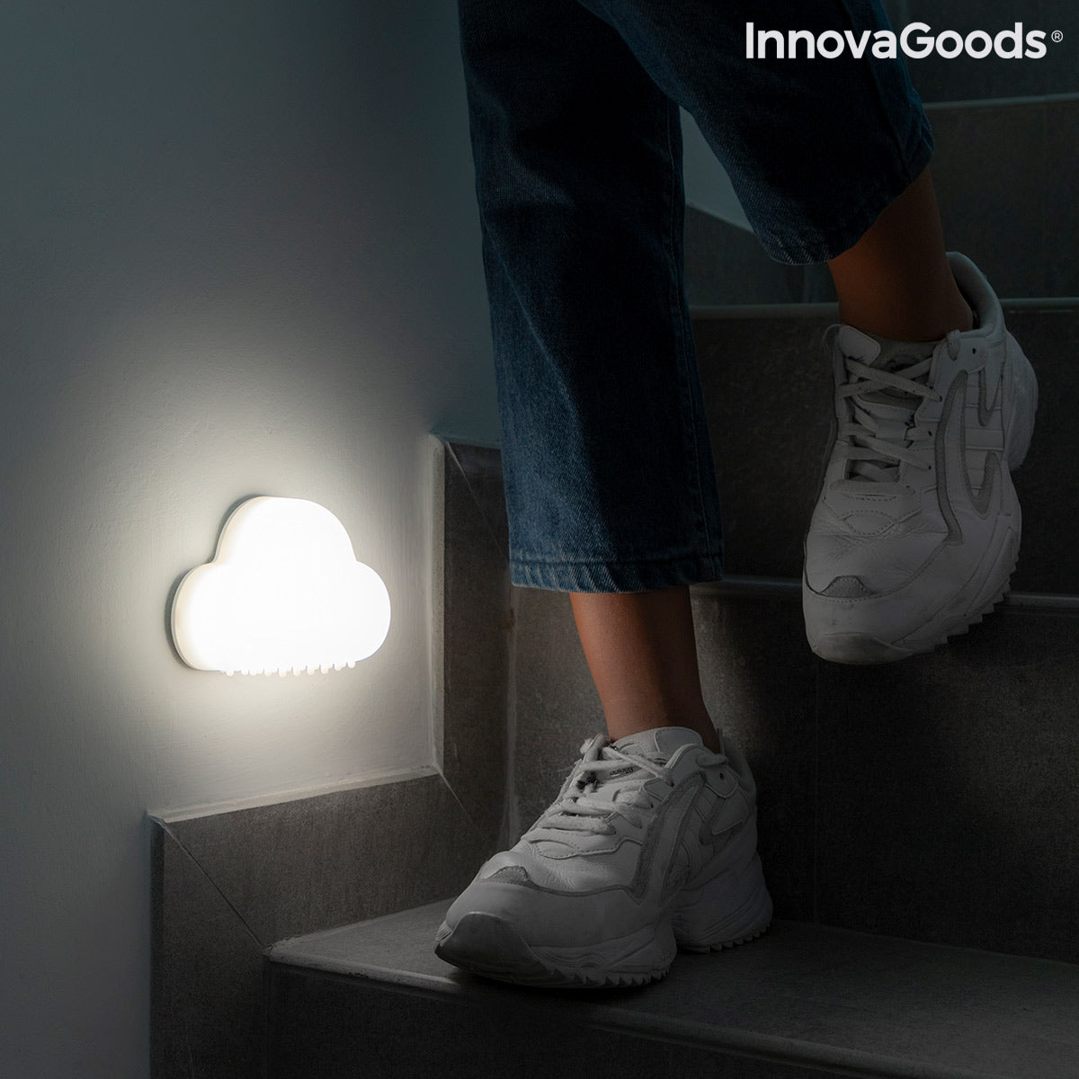 Portable Smart LED Lamp by Clominy InnovaGoods, a modern home decor light with adjustable brightness and sleek design.