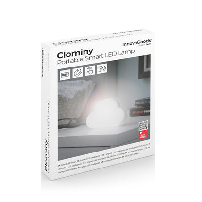 Portable Smart LED Lamp by Clominy InnovaGoods, a modern home decor light with adjustable brightness and color options.