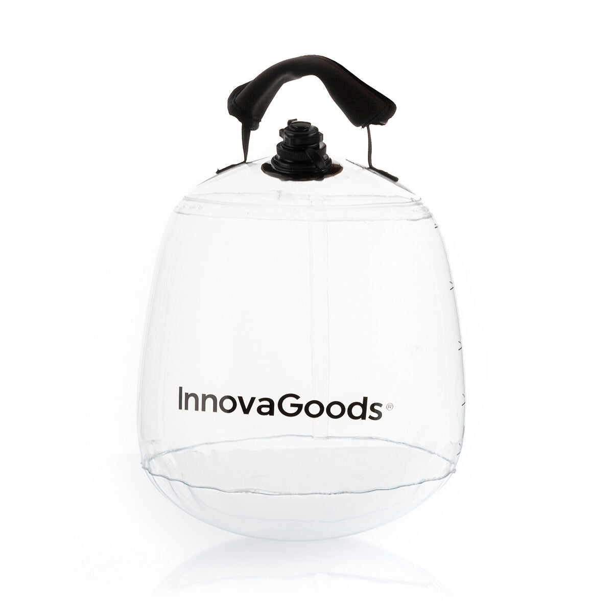 Water-filled kettle bell for fitness training by Bigbuy, shown with a handle and water-filled weight, ideal for strength workouts.