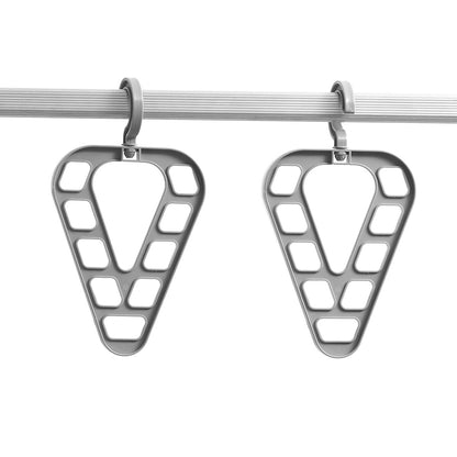 Set of two Orzer InnovaGoods hanger organizers by Bigbuy, designed to keep clothing and accessories neatly arranged.