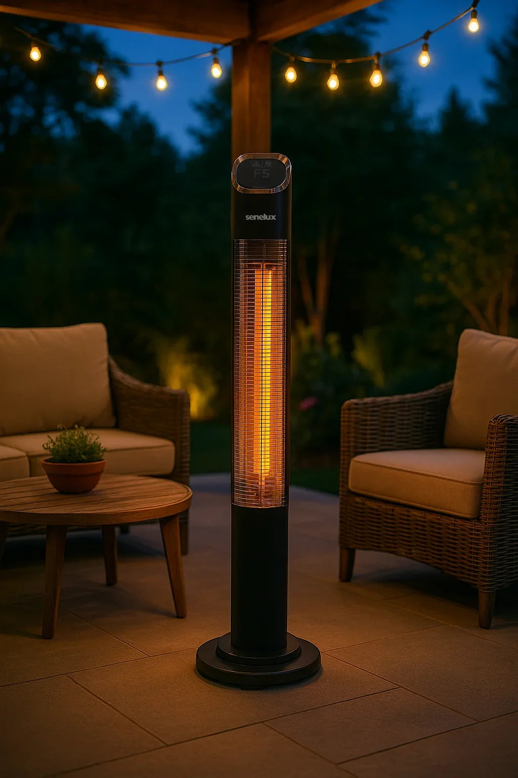 Infrared Patio Heater with Remote Control