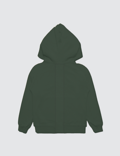 Salmon Eros Warmie olive-colored kid&