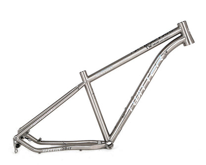 TWITTER WERNER Titanium Alloy MTB Frame – 29"/27.5", Lightweight, XC-Optimized, 142mm Thru axle+Lever